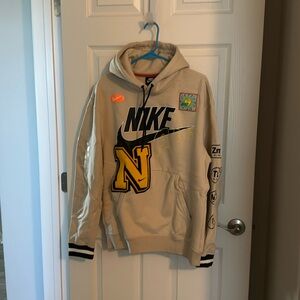 Men’s small Nike patchwork hoodie